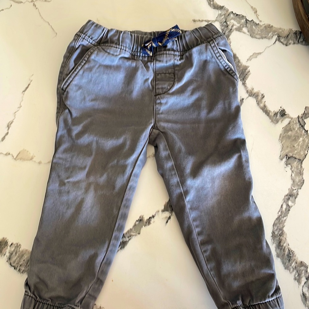 Carter’s Gray Chino Joggers 2T